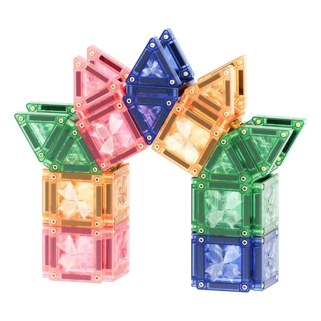 Costruzioni magnetiche - Mini Tiles Pack Pastel 28 pezzi