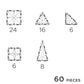 Costruzioni magnetiche - Original Intense Pack 60 pezzi