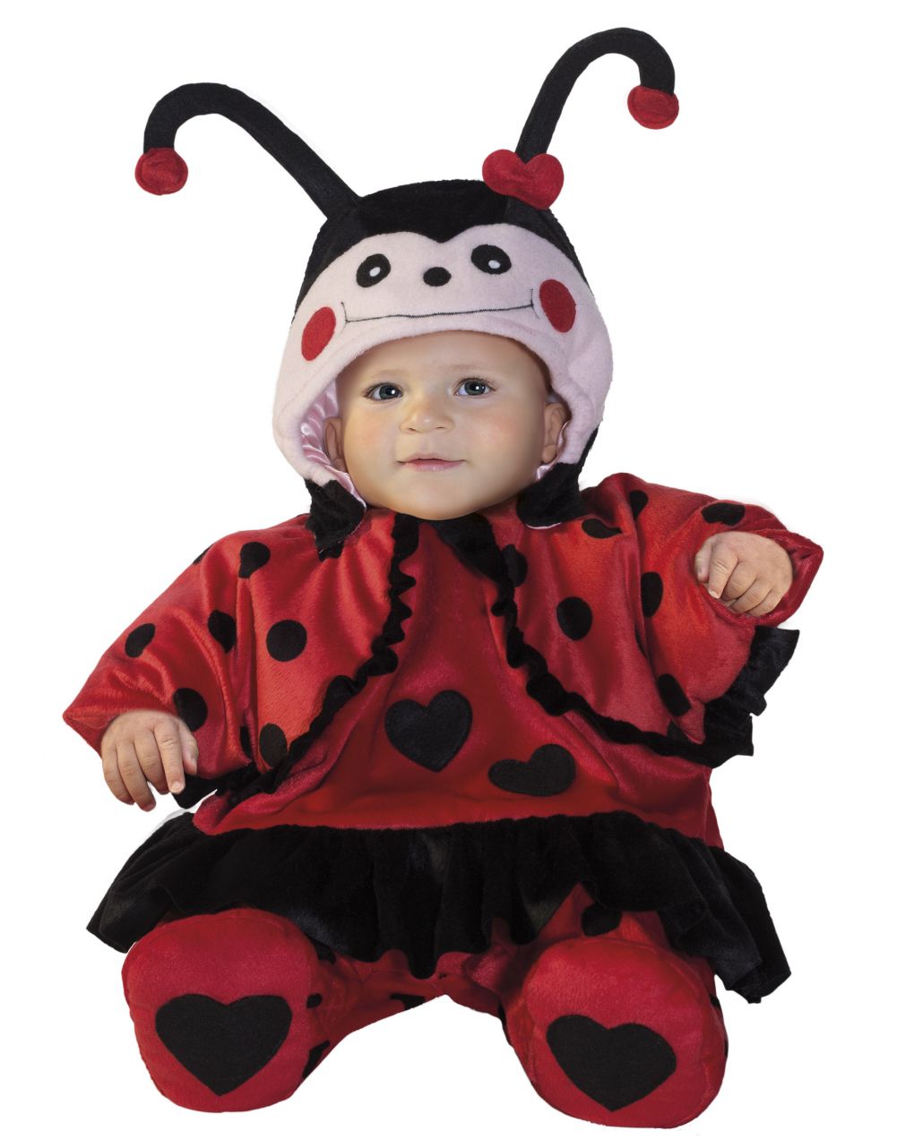 Costume Coccinellina Fancy Magic Carnaval Queen