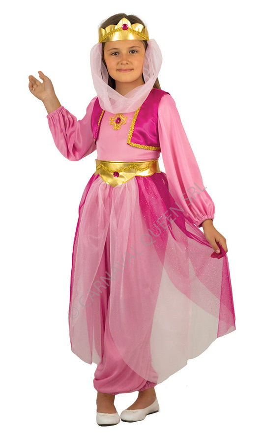 Costume Principessa d'Oriente Fancy Magic Carnaval Queen