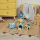 Cubi impilabili con figure in legno