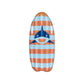Surfboard gonfiabile Stride Shark Swim Essentials – vista frontale su sfondo bianco