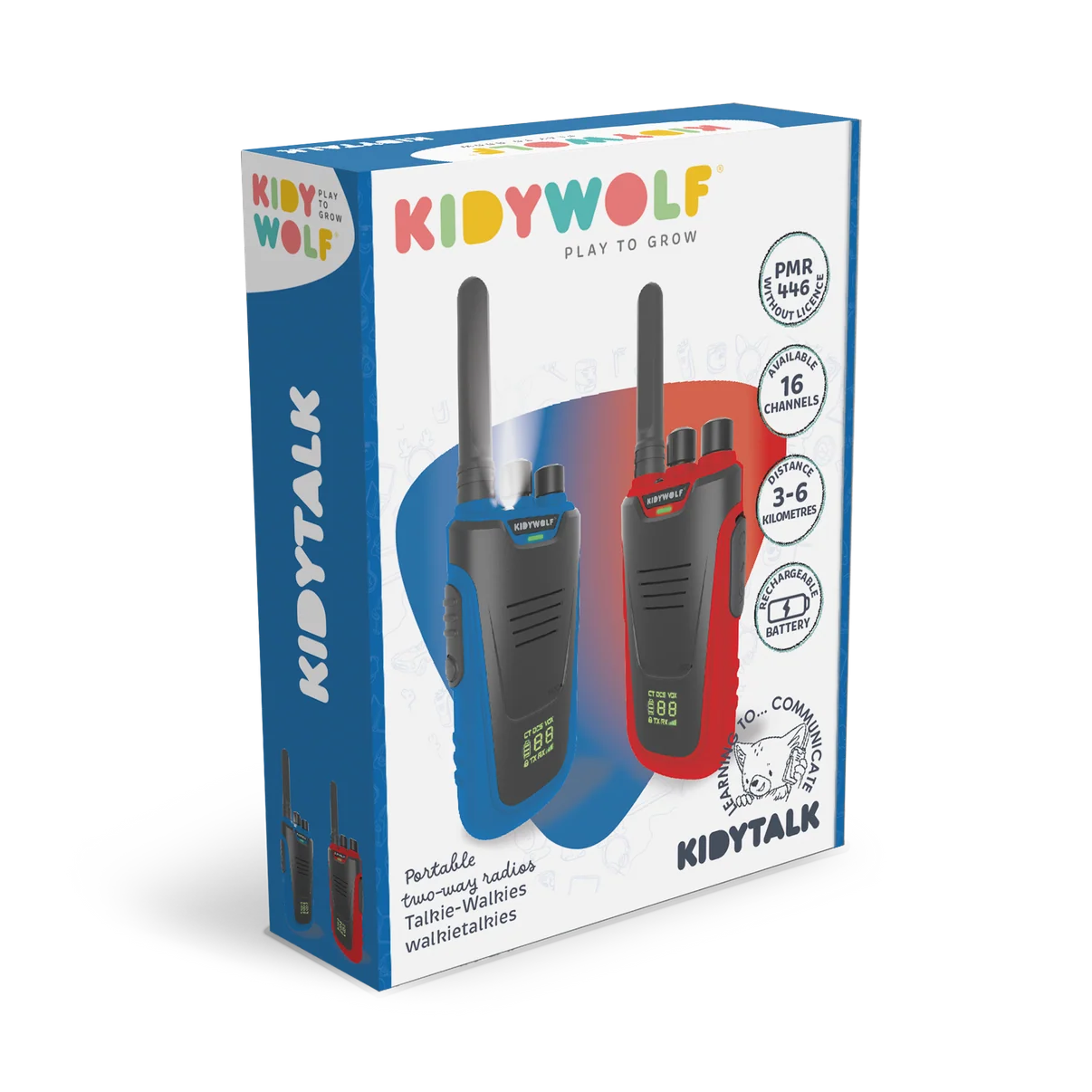 Walkie-Talkie - Rosso e Blu