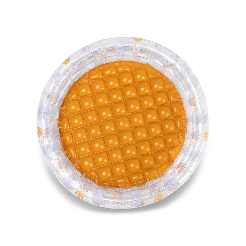 Piscina gonfiabile Marine Magic Swim Essentials – vista dall'alto su sfondo bianco