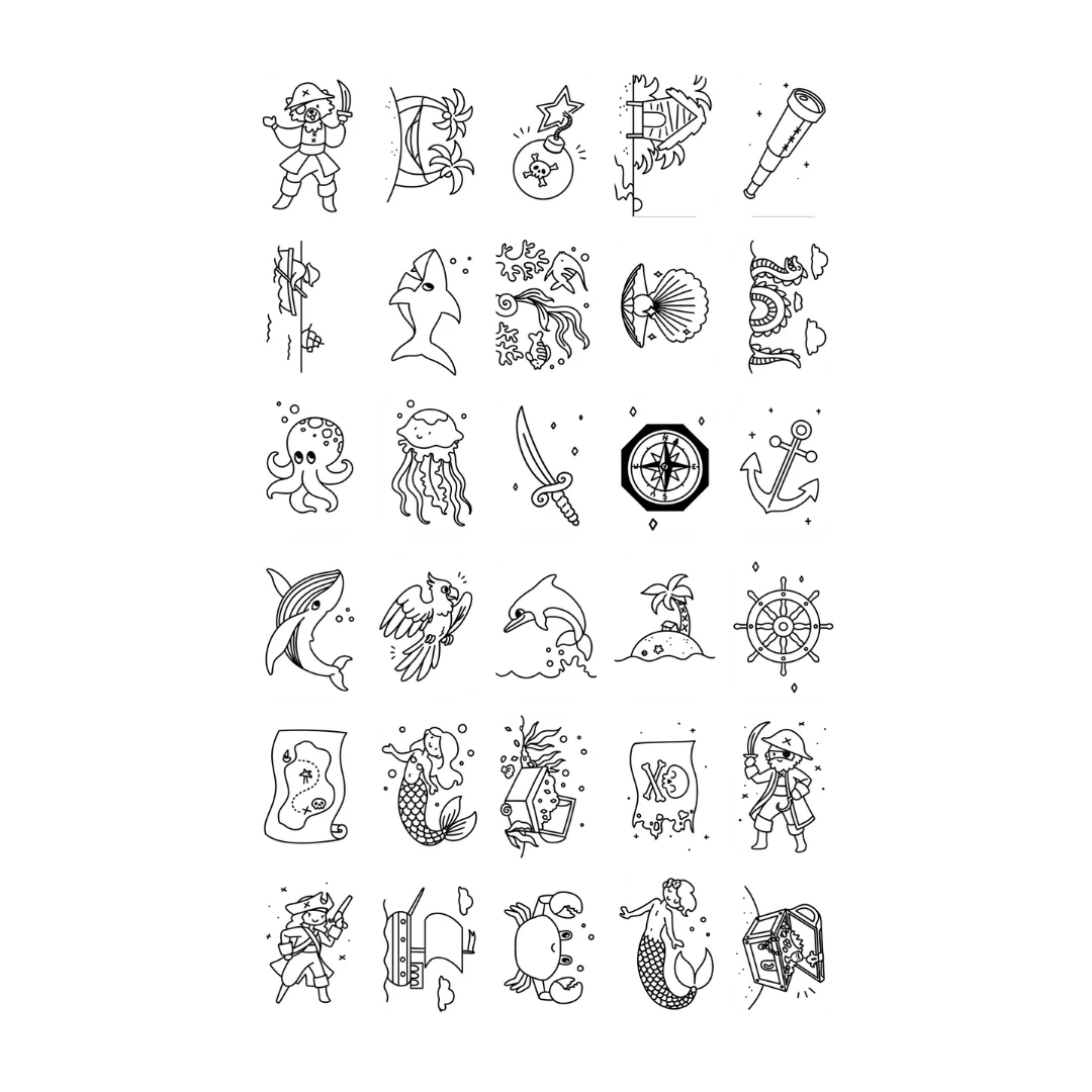 Kidydraw Mini - Tavola disegno digitale - Oceani e pirati