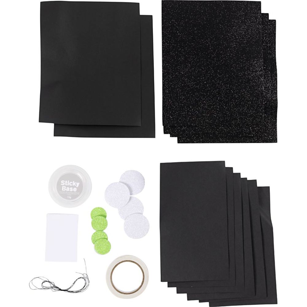 Kit fai da te - Decorazioni di carta - Pipistrelli