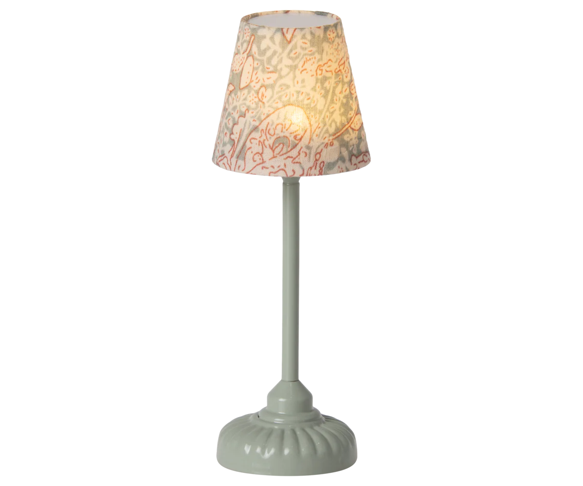 Lampada da terra vintage - Menta