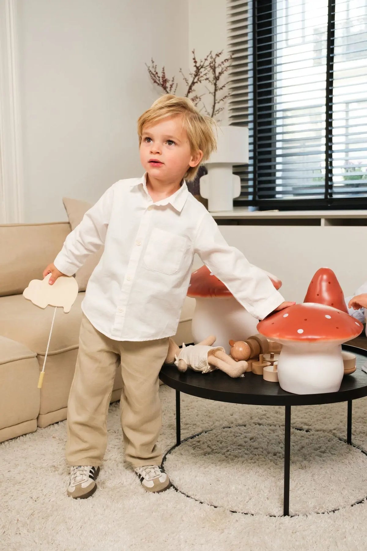 Lampada Fungo Red Brick - Medium