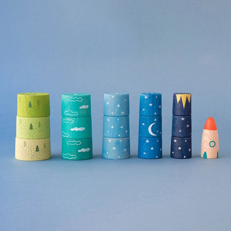 Stacking games - Up to the stars