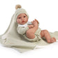 Bambola neonato Erik con coperta