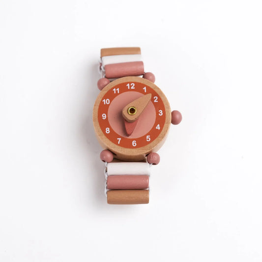 Orologio in legno Rose Emma