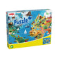 Puzzle 100 pezzi - Mappa del mondo