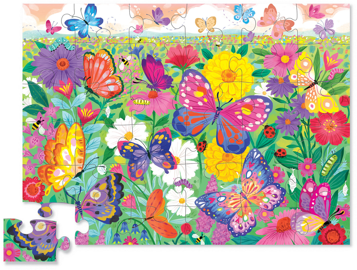 Puzzle - Giardino di farfalle