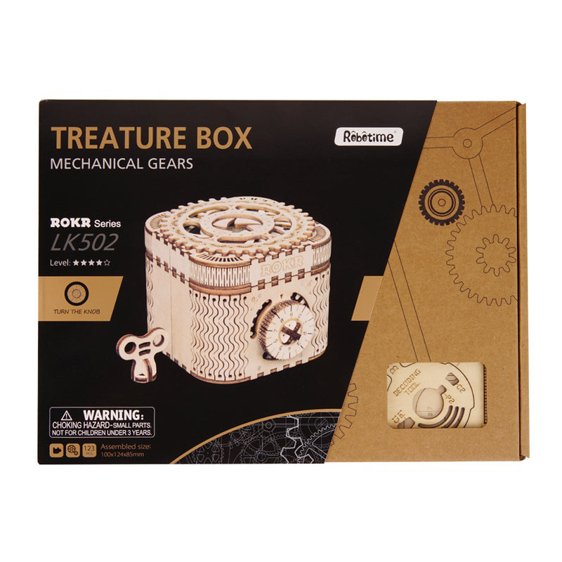 Puzzle 3D Scatola del tesoro Robotime