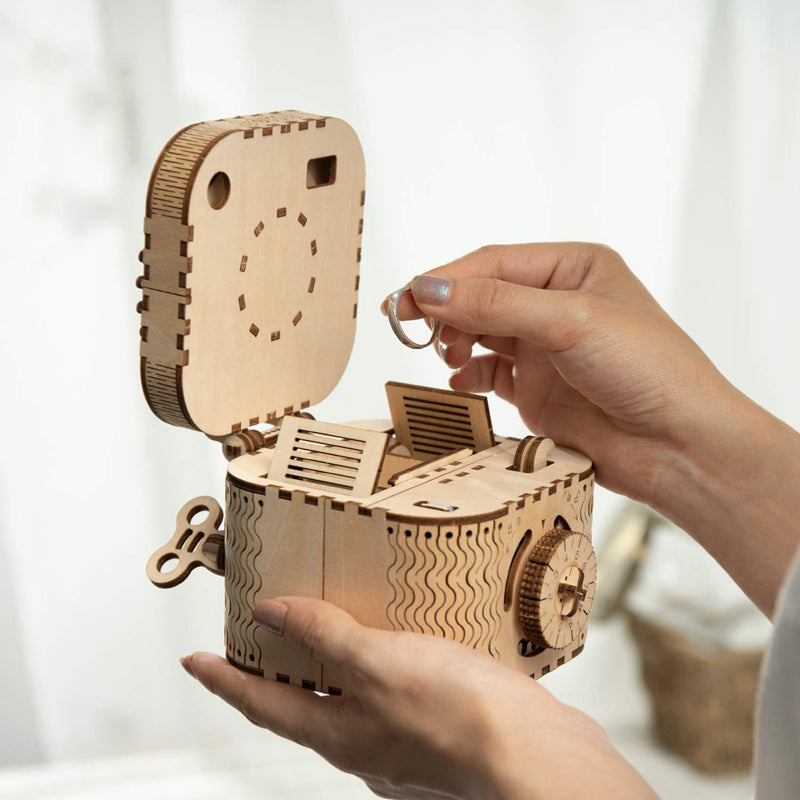 Puzzle 3D Scatola del tesoro Robotime