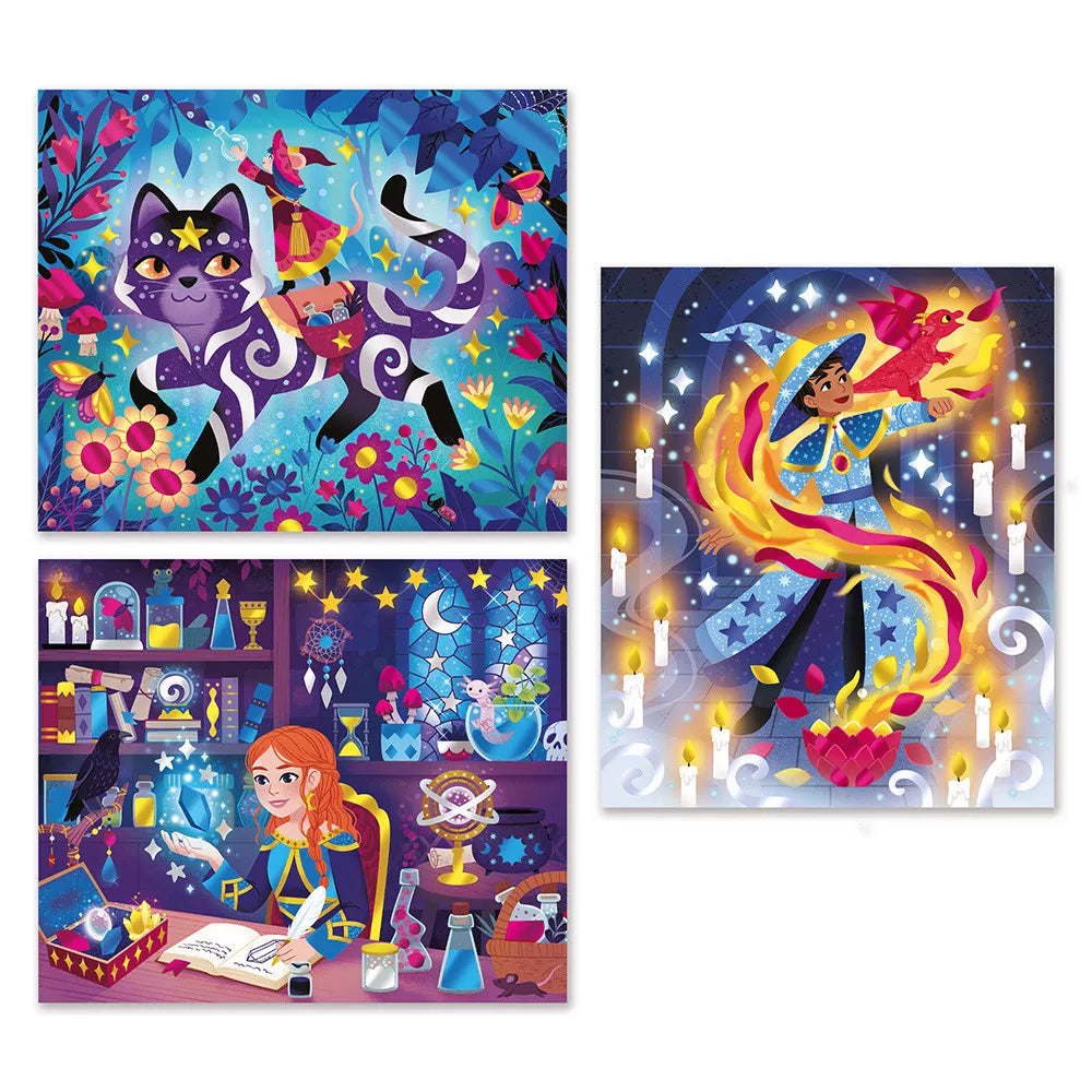 Quadretti da decorare - Magic School