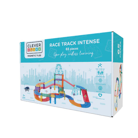 Costruzioni magnetiche 65 pezzi - Race track intense