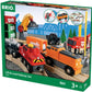 Set ferrovia carico merci