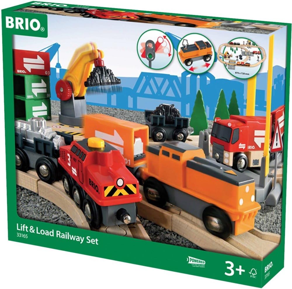 Set ferrovia carico merci