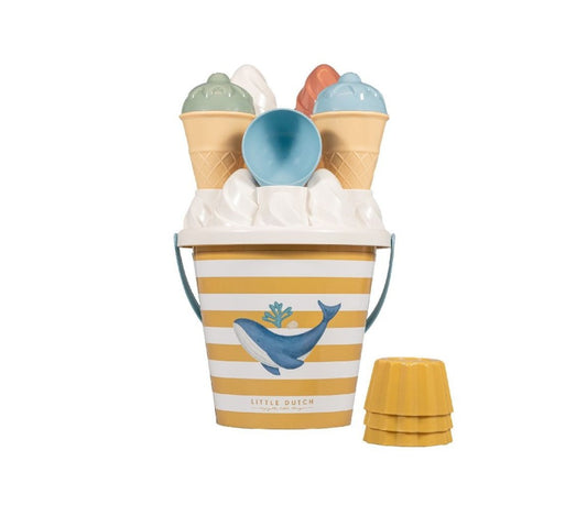 Set secchiello con gelati e cupcake - Ocean Dreams