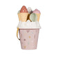Set secchiello con gelati e cupcake - Ocean Dreams Rose