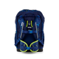Set Zaino Front Runbear Ergobag vista laterale con tasche e cintura lombare verde acido