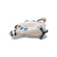 Ciambella gonfiabile Peter Plane Swim Essentials – vista dall'alto aeroplano bianco su sfondo bianco