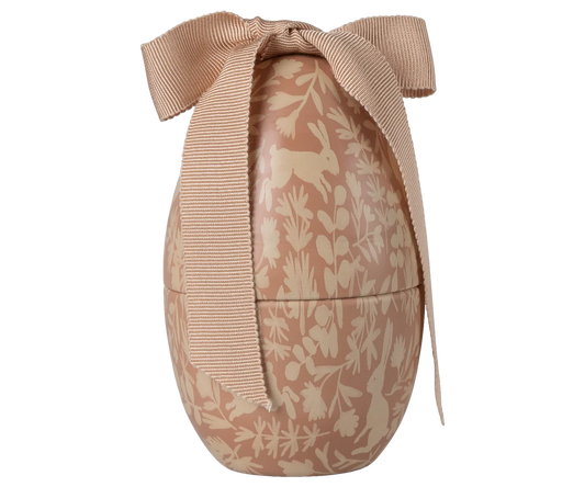 Uovo di Pasqua piccolo - Rosa chiaro