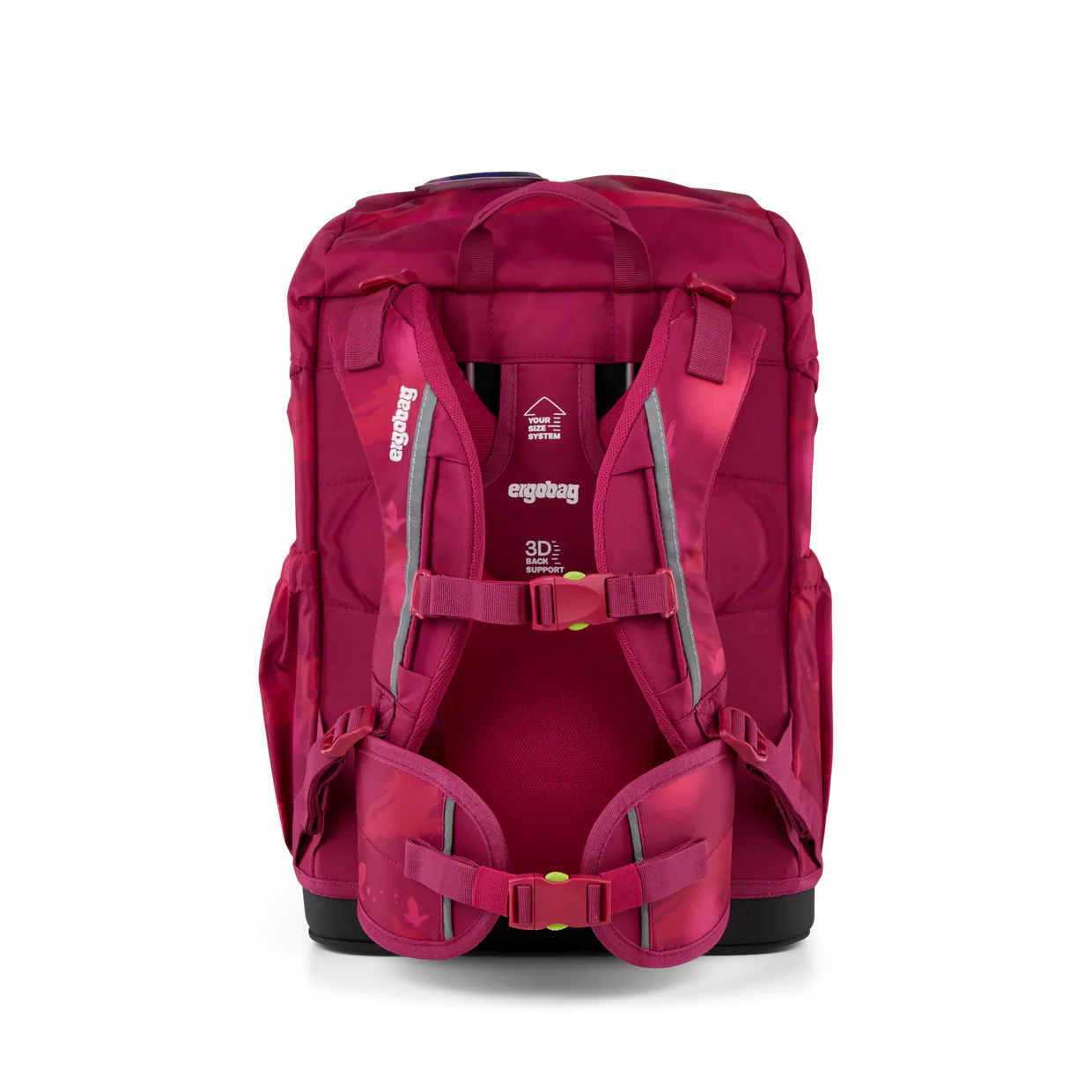 Zaino Bearicorn Ergobag vista posteriore con sistema 3D Back Support