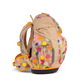 Zaino FlowBear World Ergobag vista posteriore con spallacci ergonomici