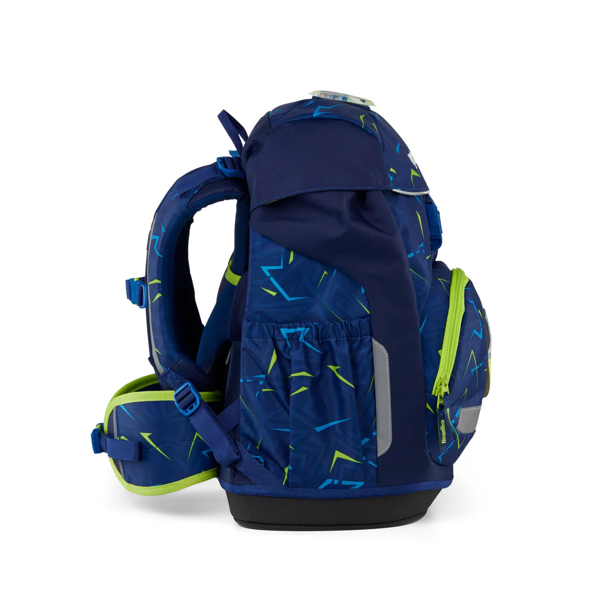 Zaino Front Runbear Ergobag vista laterale con tasche