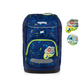 Zaino Front Runbear Ergobag vista frontale con Kletties a tema calcio
