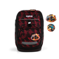 Zaino UnstoppBearable Ergobag vista frontale con Kletties a tema monster truck