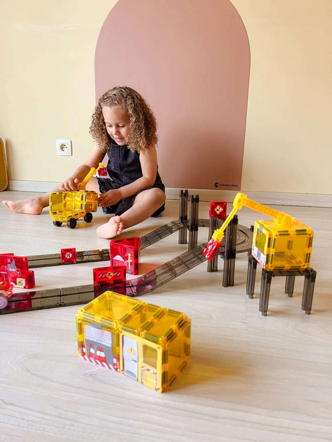 Costruzioni magnetiche - Construction Builder Pack Intense 48 pezzi