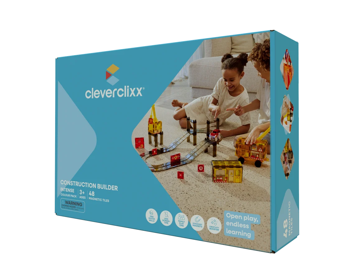 Costruzioni magnetiche - Construction Builder Pack Intense 48 pezzi