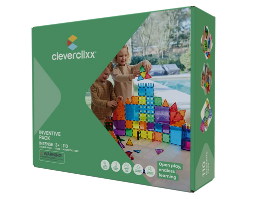 Costruzioni magnetiche - Inventive Pack Intense 110 pezzi