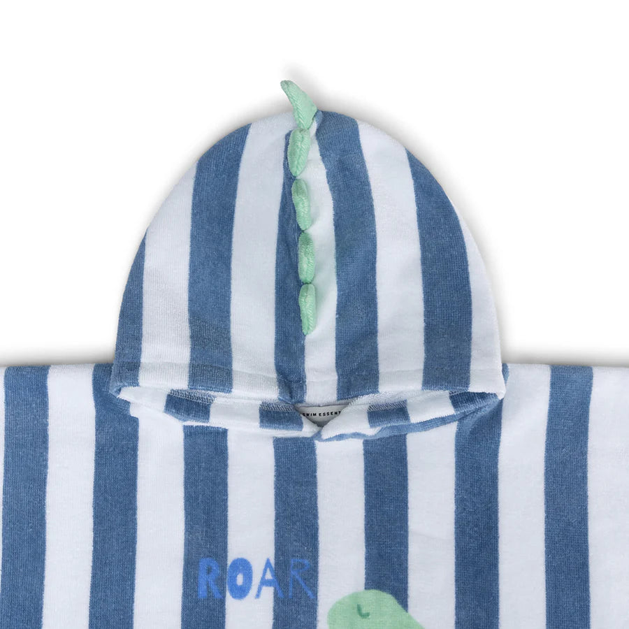 Poncho - Dino - dettaglio cappuccio