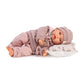 Neonata con felpa
