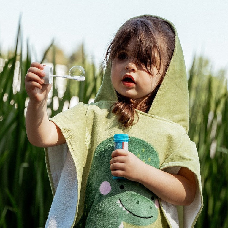 Accappatoio Poncho - Dinosauro Cracky