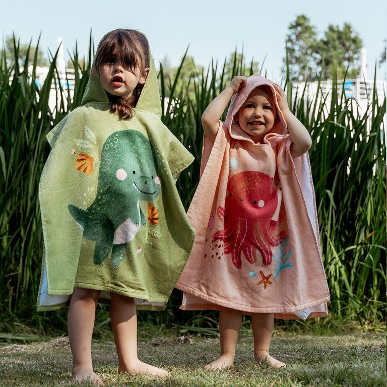 Accappatoio poncho - Polpo Slurpy