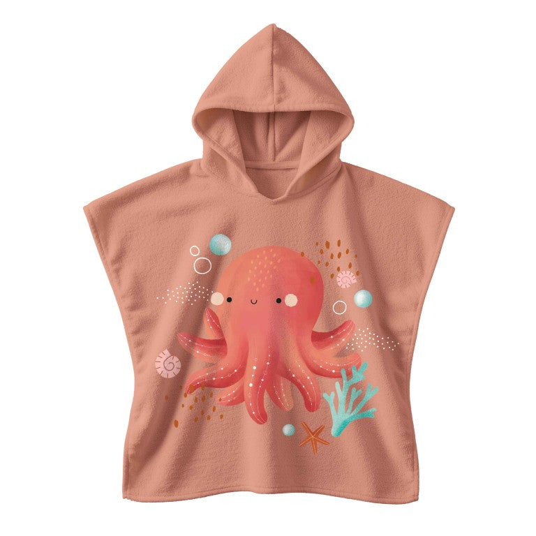 Accappatoio poncho - Polpo Slurpy