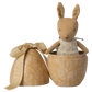Uovo di Pasqua con coniglio micro - Giallo chiaro