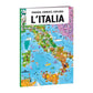 Viaggia, conosci, esplora. L’Italia - Puzzle con libro