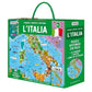 Viaggia, conosci, esplora. L’Italia - Puzzle con libro