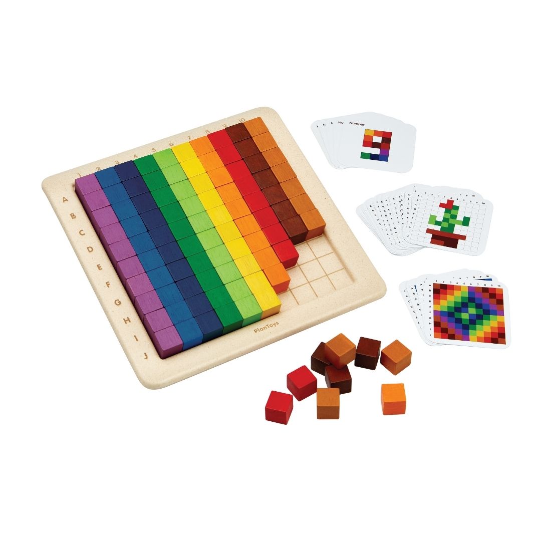 100 cubi per imparare a contare Plan Toys