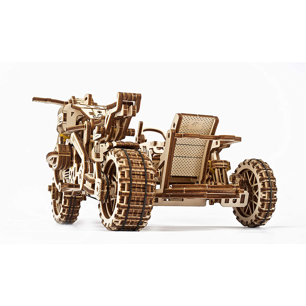 Modellino meccanico “Scrambler UGR-10 con sidecar”
