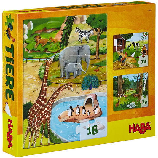 Puzzle animali Haba