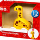 Giraffa Push & Go Brio