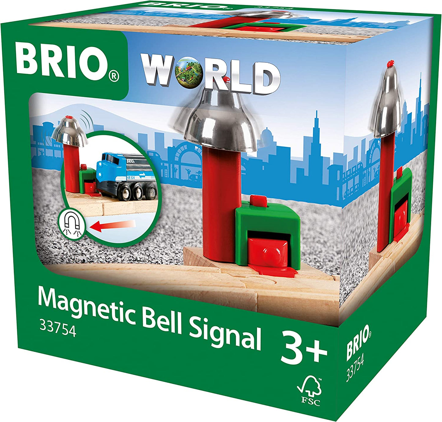 Segnale magnetico con campana Brio