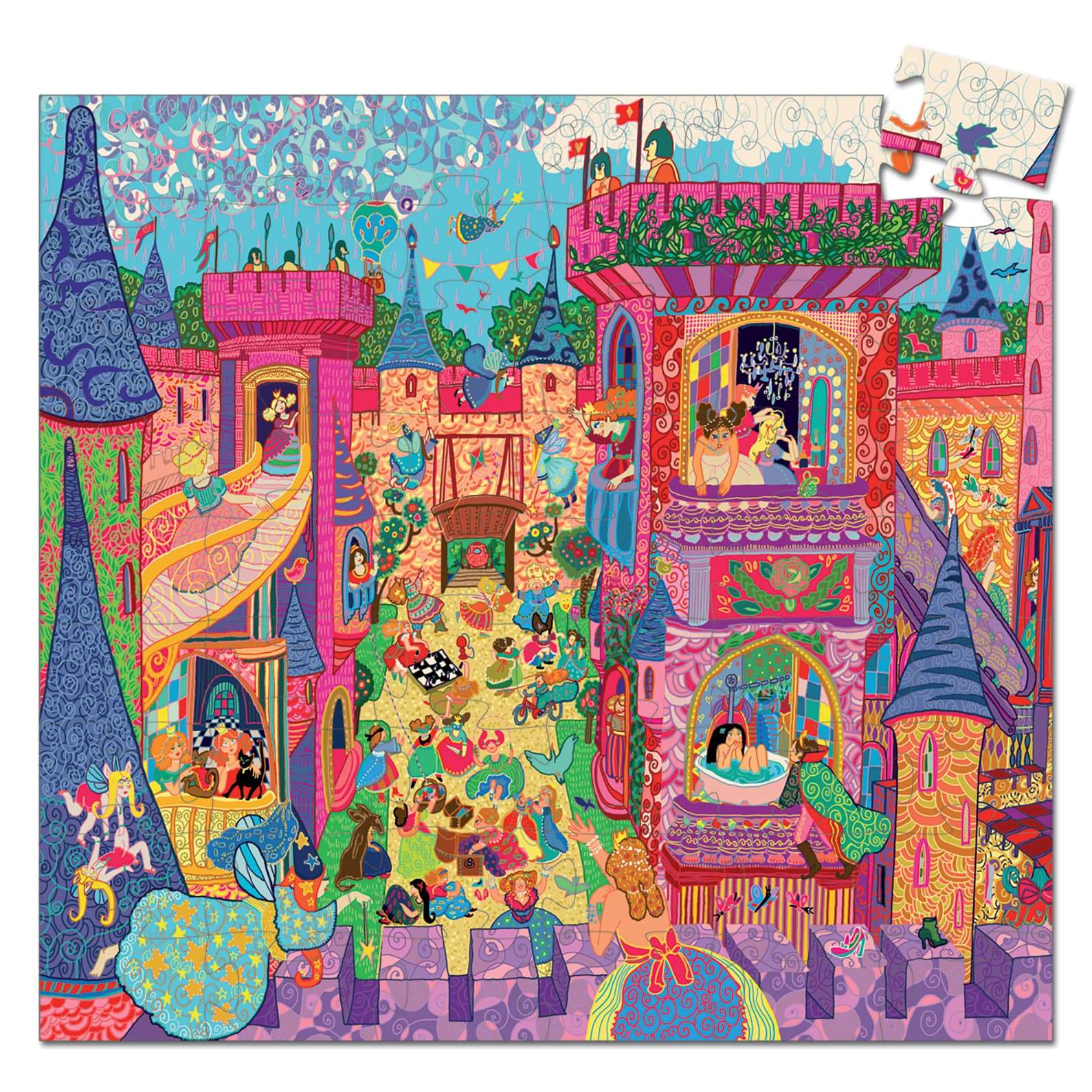 Puzzle Il castello incantato Djeco